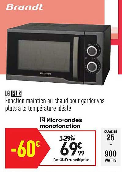 micro ondes monofonction
