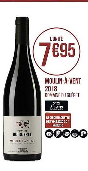 moulin à vent 2018 domaine du guéret