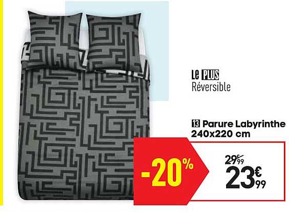 parure labyrinthe 240x220 cm