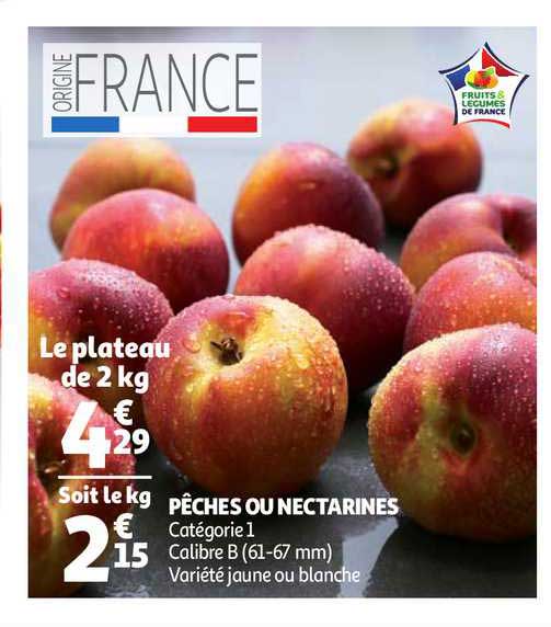 Pêches Ou Nectarines