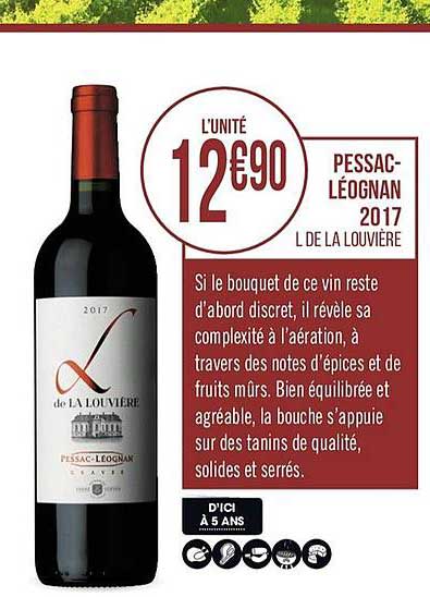 pessac léognan 2017 l de la louvière