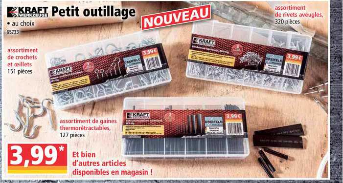 petit outillage kraft werkzeuge