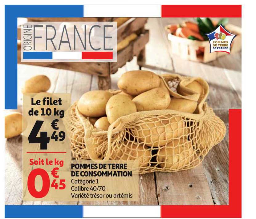 Pommes De Terre De Consommation