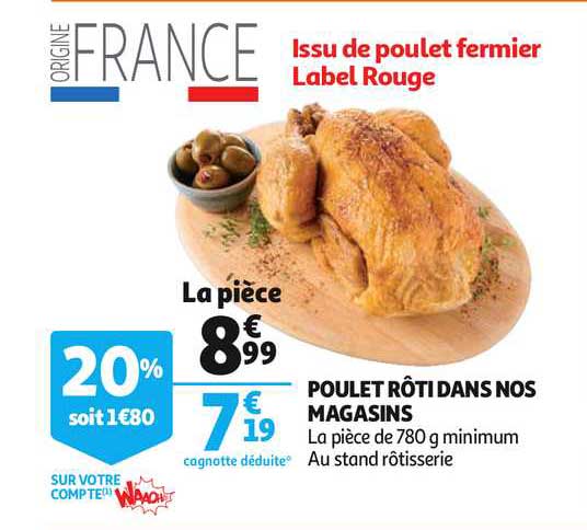 Poulet Rôti Dans Nos Magasins