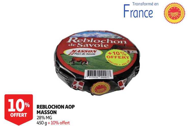 reblochon aop masson