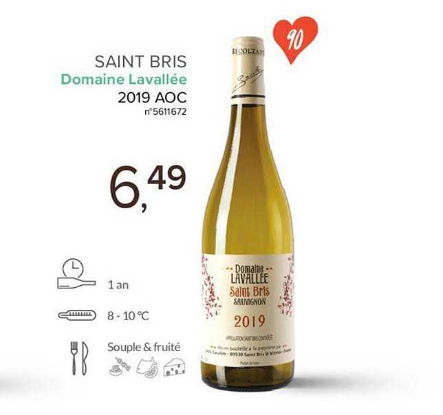 saint bris domaine lavallée