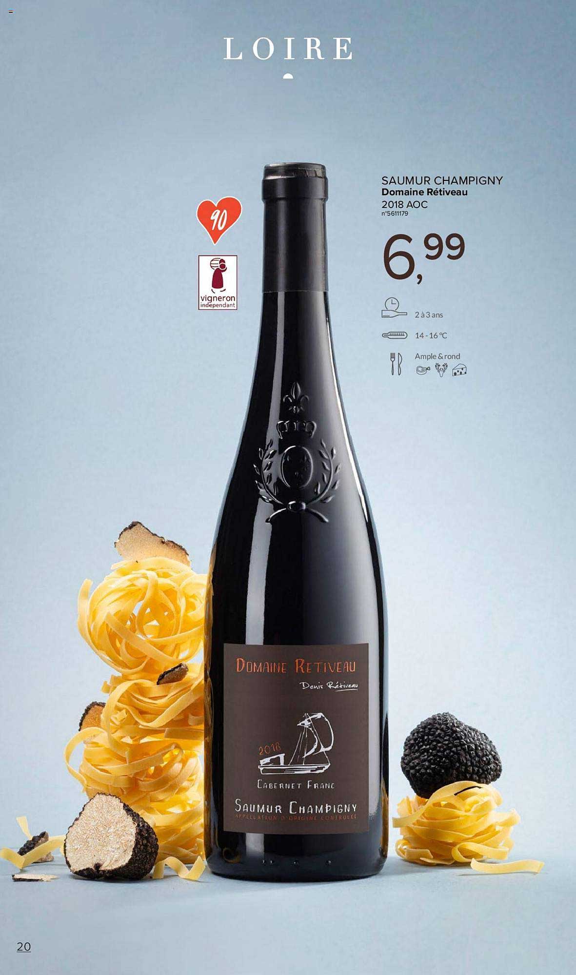 saumur champigny domaine rétiveau