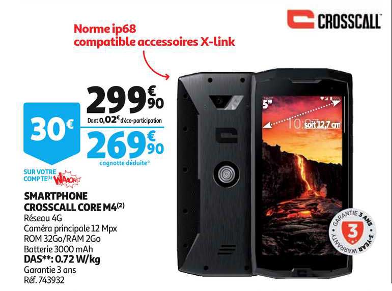 Smartphone Crosscall Core M4