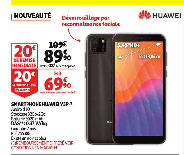 smartphone huawei y5p