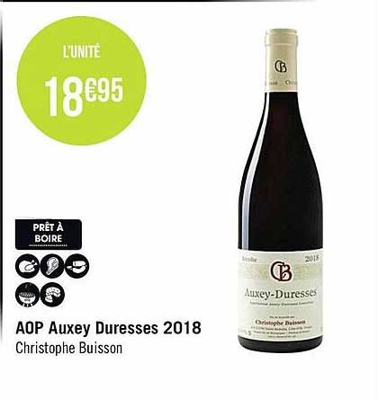 aop auxey duresses 2018 christophe buisson
