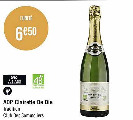 aop clairette de die tradition club des sommeliers