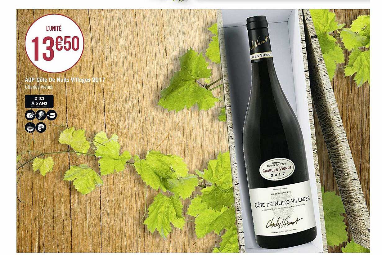 Aop Côte De Nuits Villages 2017 Charles Vienot