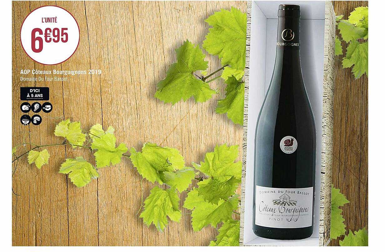 aop côteaux bourguignons 2019 domaine du four bassot