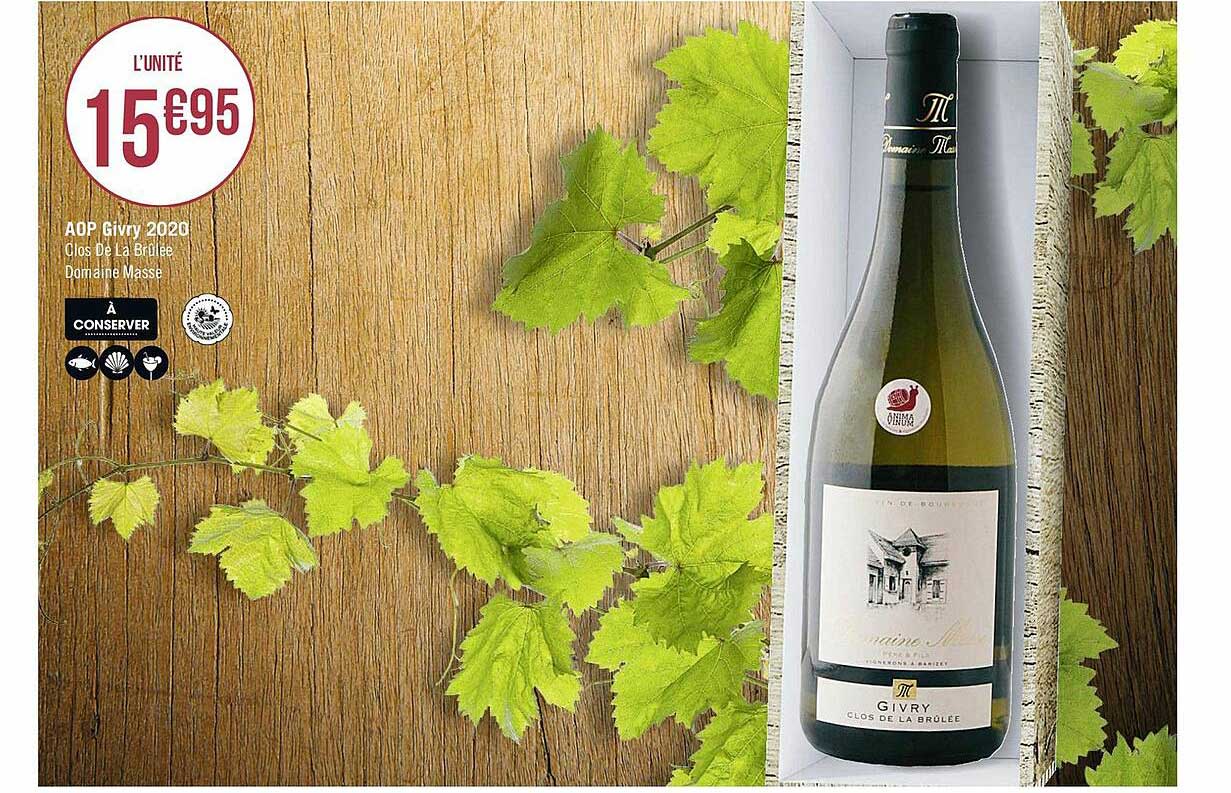 aop givry 2020 clos de la brûlée domaine masse