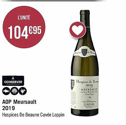 aop meursault 2019 hospices de beaune cuvée loppin