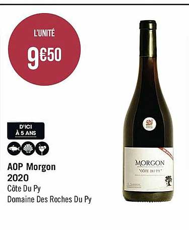 aop morgon 2020 côte du py domaine des roches du py