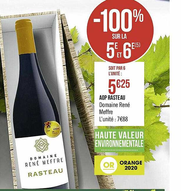 aop rasteau domaine rené meffre
