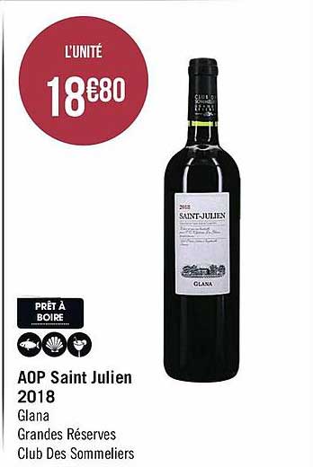 aop saint julien 2018 glana