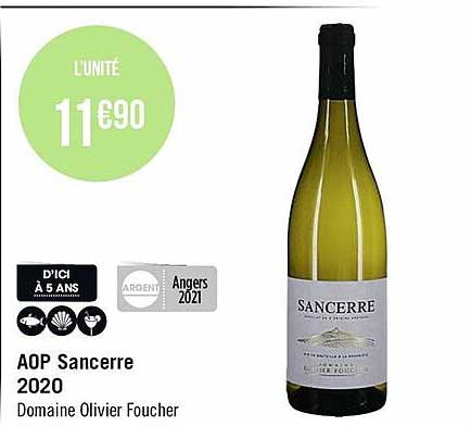 aop sancerre 2020 domaine olivier foucher