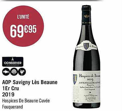 aop savigny les beaune 1er cru 2019 hospices de beaune cuvée fouquerand