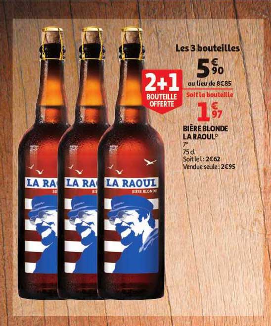 bière blonde la raoul