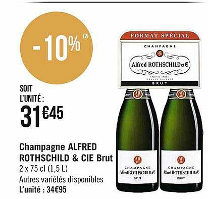 champagne alfred rothschild & cie brut