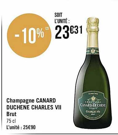 champagne canard duchêne charles vII brut