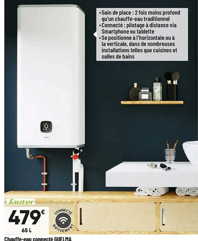 chauffe-eau connecté guelma