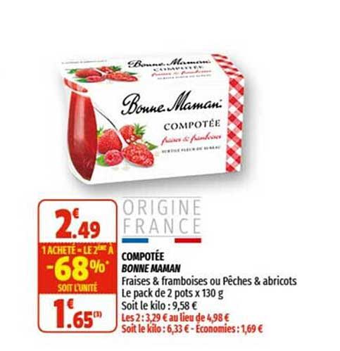 compotée bonne maman