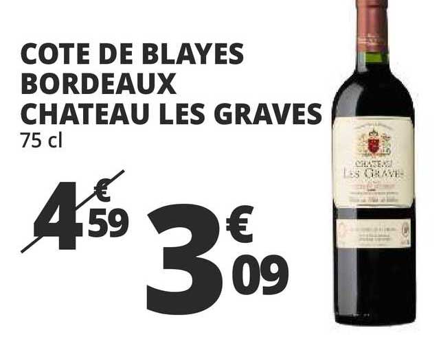 côte de blayes bordeaux château les graves