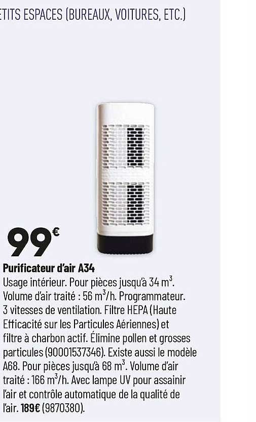 purificateur d'air a34