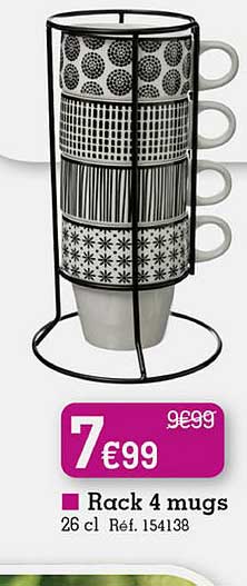 rack 4 mugs