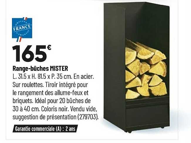 range-bûches mister