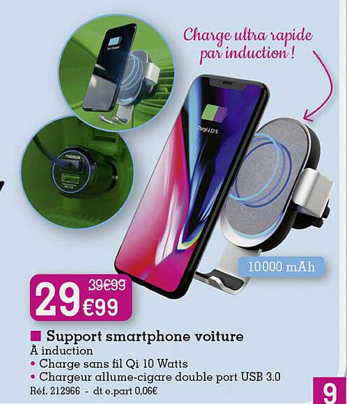 Support Smartphone Voiture