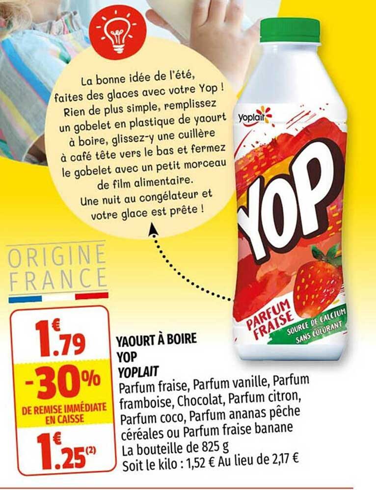 Yaourt à Boire Yop Yoplait