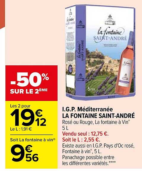 i.g.p. méditerranée la fontaine saint-andré