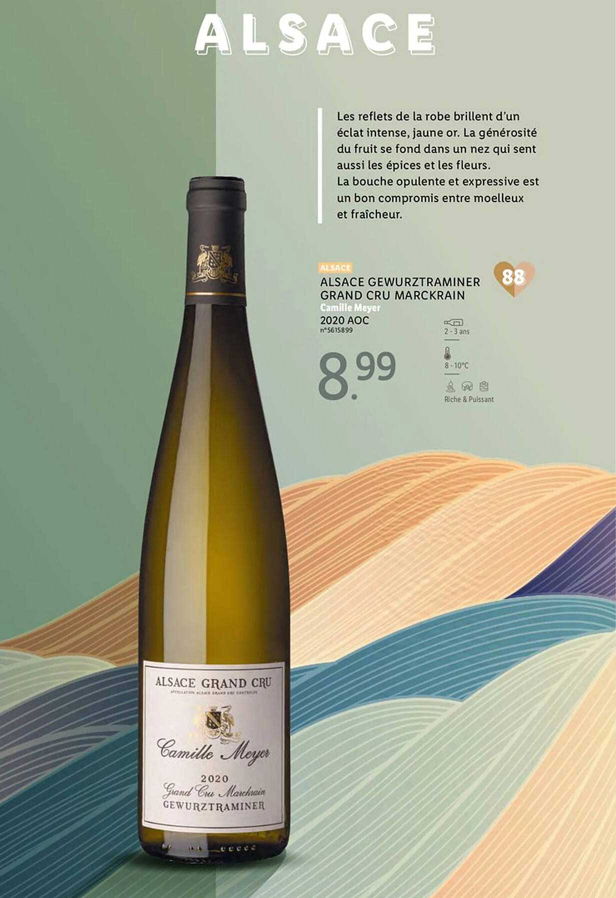 alsace gewurztraminer grand cru marckrain camille meyer 2020 aoc