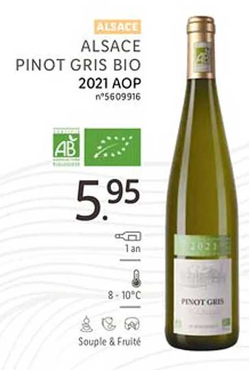 alsace pinot gris bio 2021 aop