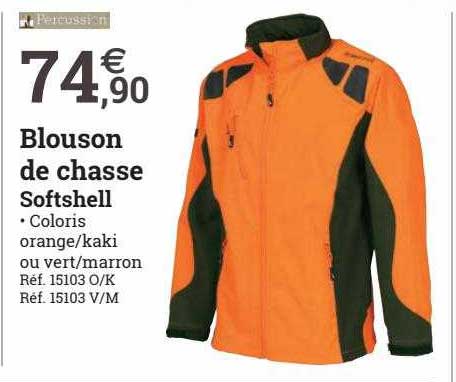 blouson de chasse softshell