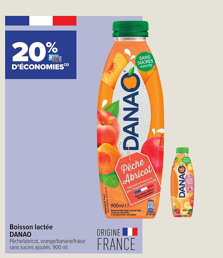 boisson lactée danao