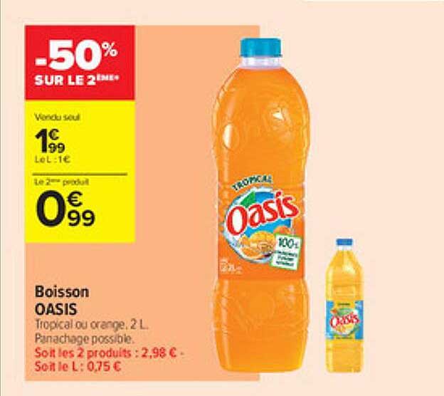 Boisson Oasis