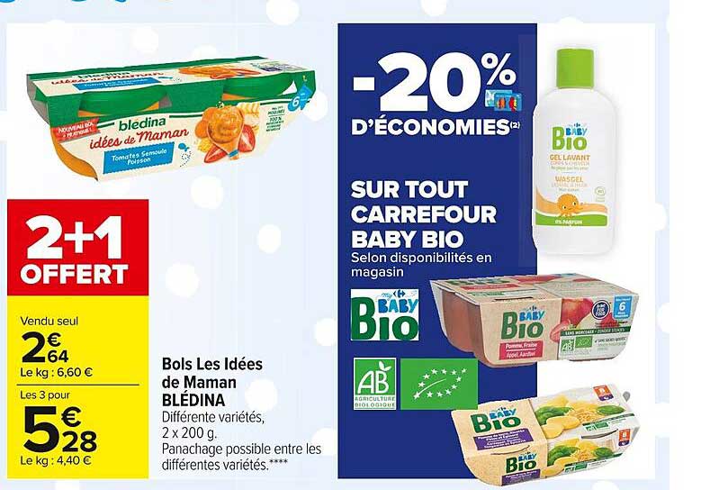bols les idées de maman blédina