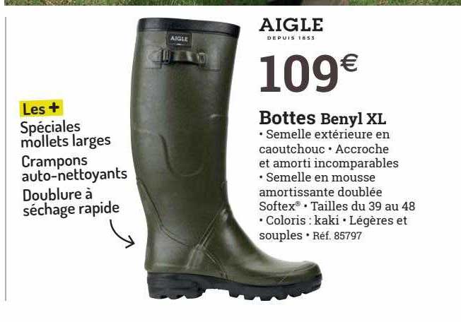 bottes benyl xl aigle