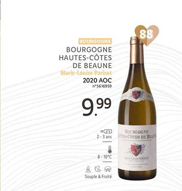 bourgogne hautes-côtes de beaune marie-louise parisot 2020 aoc