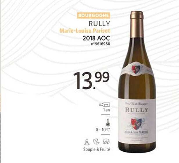 bourgogne rully marie-louise parisot 2018 aoc