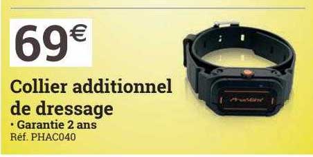 collier additionnel de dressage