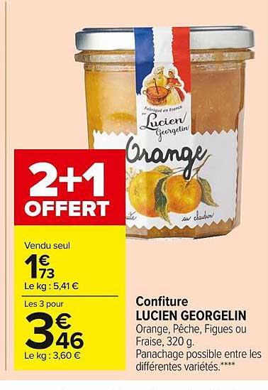 confiture lucien georgelin