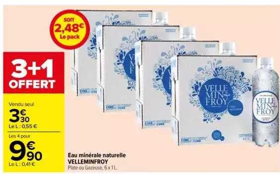 eau minérale naturelle velleminfroy