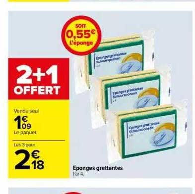éponges Grattantes