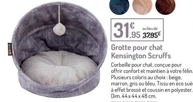 grotte pour chat kensington scruffs